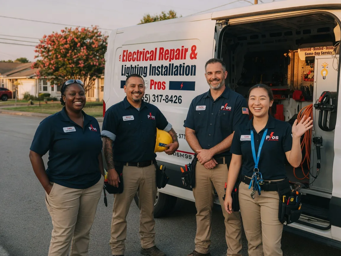 Licensed Electrician company in Mount Vernon, TX
